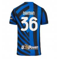 Inter Milan Matteo Darmian #36 Fotballklær Hjemmedrakt 2024-25 Kortermet